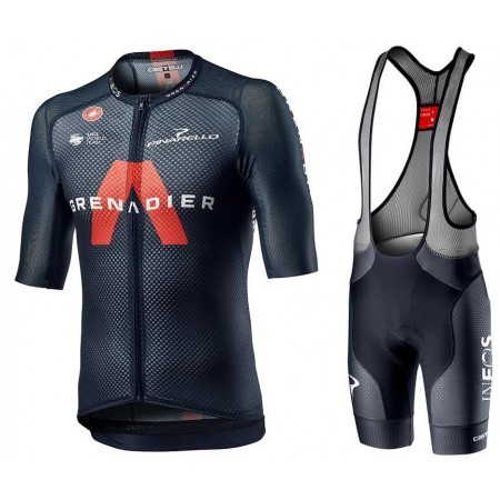 Set Kurzarmtrikot + Trägerhose 2021 Ineos Grenadiers N001